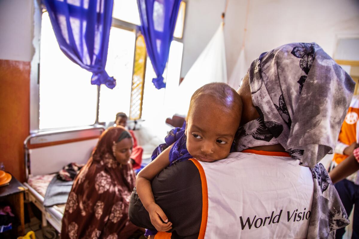 Mary Njeri malnourished child Somalia 